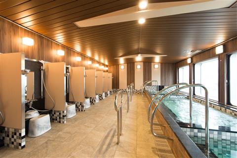 商船三井さんふらわあ　大浴場（男性用）